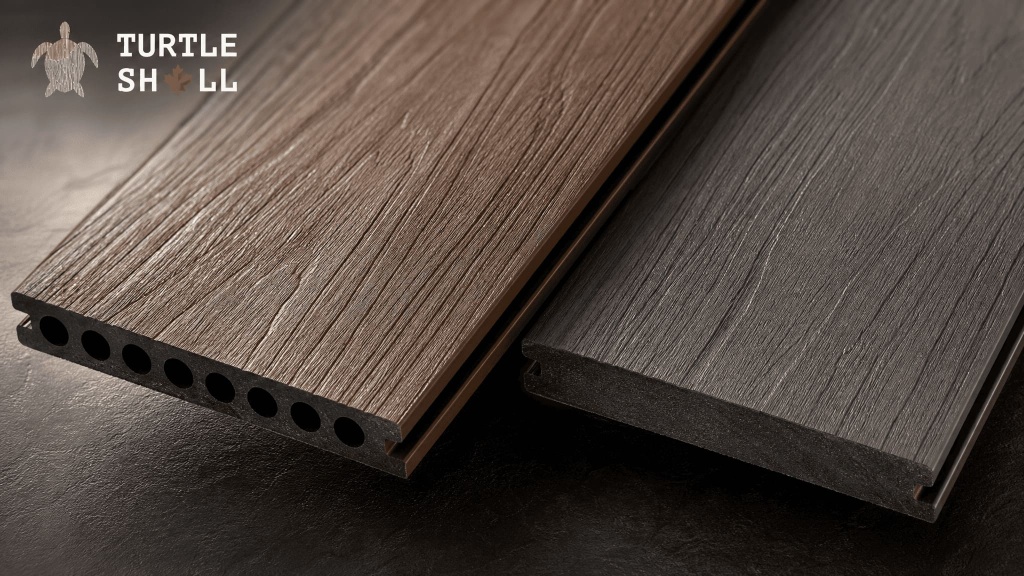 3D Natural террасная доска Turtle Shell Solid и Round