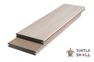 Террасная доска из ДПК Turtle Shell, Solid, French Oak, Co-Extrusion (Dual)